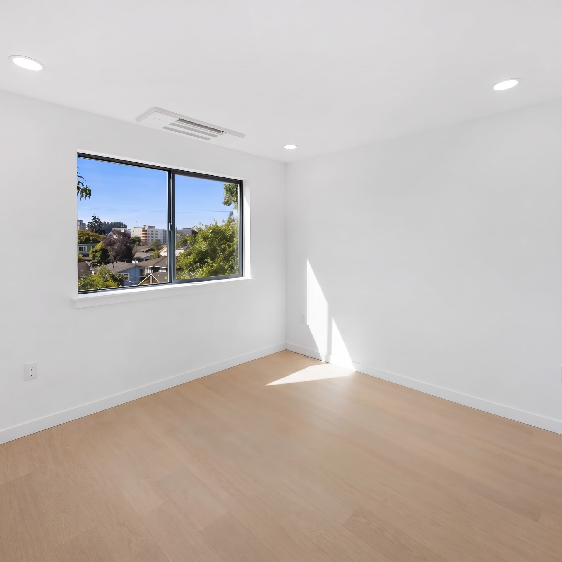 Mindful Workspaces, empty room before staging