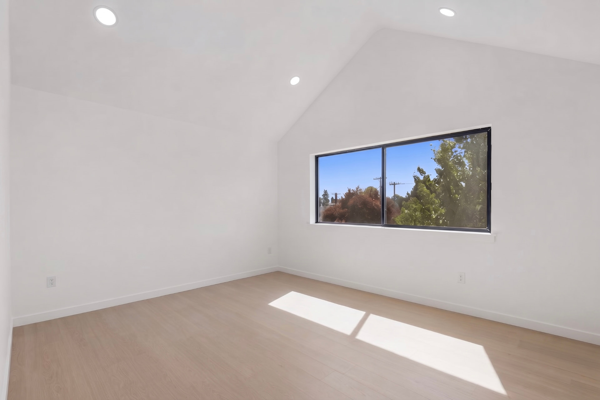 Tranquil Bedrooms, empty room before staging